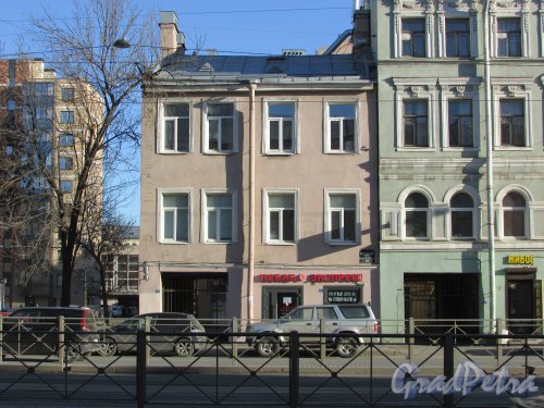 Лиговский проспект, дом 210. Лицевой фасад здания. Фото 25 февраля 2020 г.