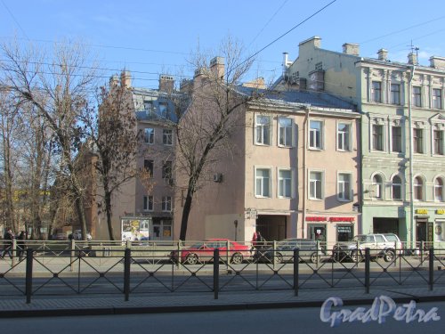 Лиговский проспект, дом 210. Общий вид здания. Фото 25 февраля 2020 г.