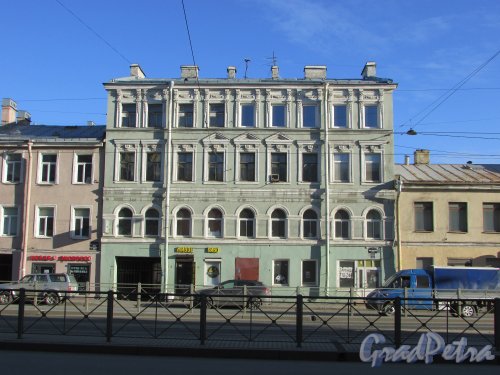 Лиговский проспект, дом 212. Лицевой фасад здания. Фото 25 февраля 2020 г.