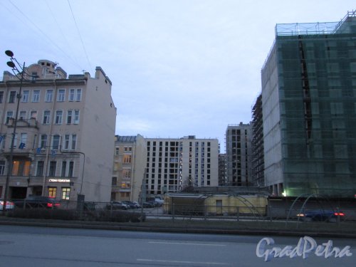 Лиговский проспект, дом 230. Общий вид участка. Фото 21 февраля 2020 г.
