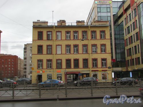 Лиговский проспект, дом 138, литера А. Общий вид фасада здания. Фото 17 февраля 2020 г.