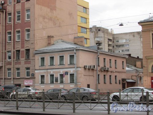 Лиговский проспект, дом 144, литера А. Общий вид здания. Фото 17 февраля 2020 г.
