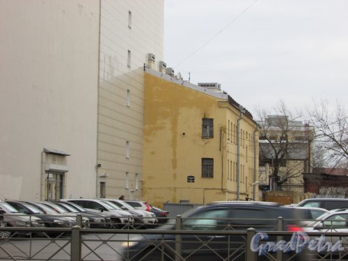 Лиговский проспект, дом 152, литера А. Сохранившееся строение на участке. Фото 17 февраля 2020 г.