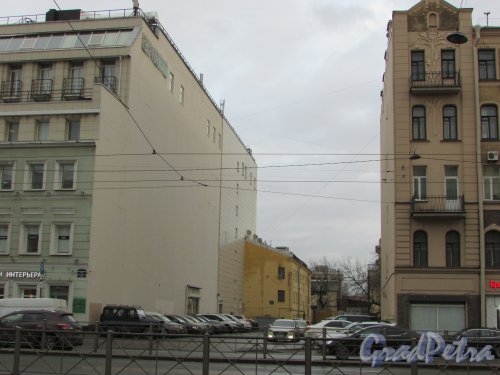 Лиговский проспект, дом 152. Общий вид участка. Фото 17 февраля 2020 г.