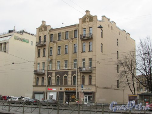 Лиговский проспект, дом 154, литера А. Общий вид здания. Фото 17 февраля 2020 г.