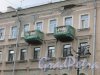 Невский проспект, дом 163, литера А. Состояние балконов в правой части здания. Фото 7 мая 2020 г.