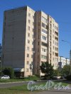 Ораниенбаумский пр. (Ломоносов), д. 21, к. 2. 9-ти этажный (точечный) жилой дом. Общий вид. фото июль 2018 г.
