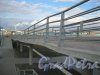 Пос. Старо-Паново, Таллинское шоссе в районе гипермаркета «Лента» (дом 159). Пешеходный подвесной мост. Плавный спуск. Фото 30 марта 2014 г.