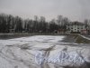Красное Село (Горелово), Аннинское шоссе у пересечения с Красносельским шоссе. Пруд. Фото 4 января 2014 г.
