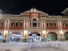 Пулковское шоссе (Шушары), дом 60. Новогоднее оформление внутреннего двора торгового центра «OUTLET VILLAGE» (Пулково). Фото 5 января 2016 года.