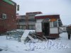 Петергофское шоссе, дом 3в (ориентировочный адрес). Демонтированный торговый павильон. Фото 16 декабря 2016 г.