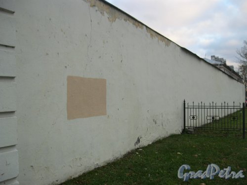 Посёлок Стрельна, Санкт-Петербургское шоссе, дом 66. Фрагмент стены дома. Фото 17 октября 2014 г.