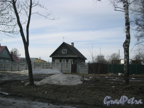 Пос. Горелово, Красносельское шоссе, дом 19. Общий вид. Фото 6 марта 2015 г.