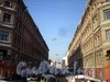 Перспектива улицы Ефимова от набережной реки Фонтанки в сторону Сенной площади. Фото февраль 2010 г.