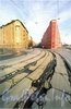 Перспектива Садовой улицы от набережной реки Фонтанки в сторону площади Тургенева. Фото 2004 г. (из книги «Старая Коломна»)