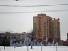Бухарестская ул., д. 66. Вид от улицы Фучика. Январь 2009 г.