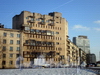 ул. Краснопутиловская, д. 98. Вид на здание от  Варшавской улицы. Февраль 2009 г.