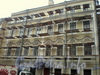 Ул. Панфилова, д. 9. Ремонт фасада здания. Август 2008 г.
