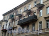 Ул. Рубинштейна, д. 12. Фрагмент фасада. Фото март 2008 г.