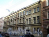 Казначейская ул., д. 2. Доходный дом (средняя часть). Фасад здания. Фото август 2009 г.