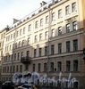 4-я Советская ул., д. 6. Дом при табачной фабрике Саатчи и Мангуби. Фасад здания. Фото август 2009 г.