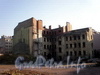 Ул. Черняховского, д. 56. Бывший доходный дом. Вид аварийного здания со двора. Фото октябрь 2009 г.