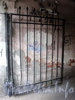 Бол. Монетная ул., д. 10. Доходный дом Е. Ц. Кавоса. Решетка ворот. Фото сентябрь 2009 г.