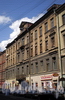 Гороховая ул., д. 46. Бывший доходный дом. Общий вид здания. Фото июль 2009 г.