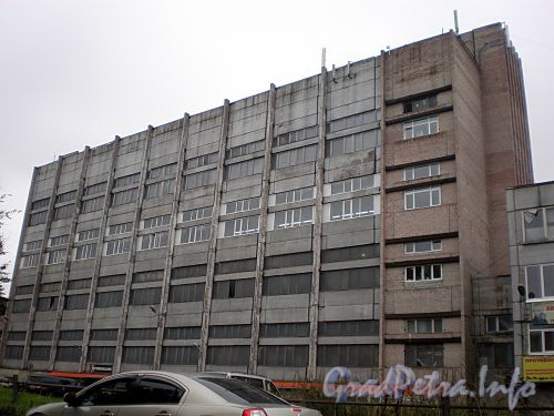 Ул. Салова, д. 27. Производственное здание. Фасад. Фото август 2008 г.