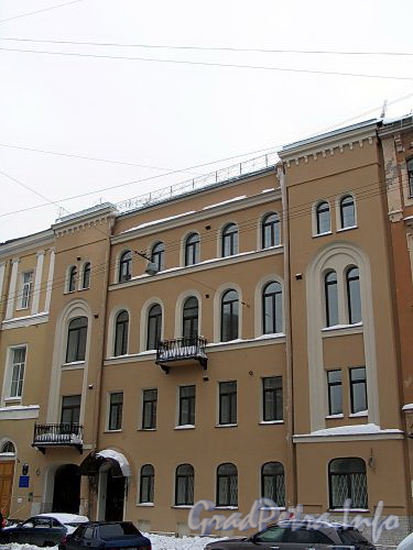 Ул. Рылеева, д. 7. Фасад здания. Фото февраль 2010 г.