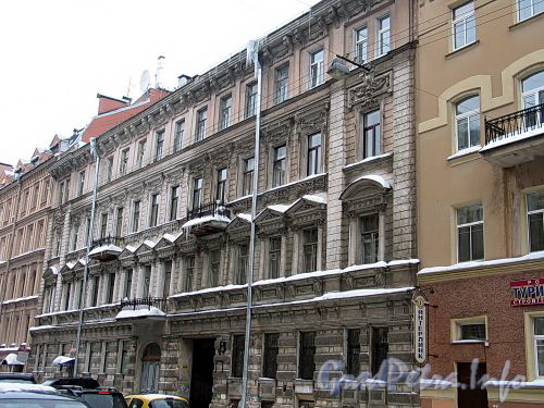 Ул. Рылеева, д. 8. Фасад здания. Фото февраль 2010 г.