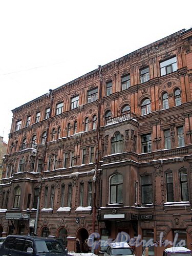 Ул. Рылеева, д. 16. Фасад здания. Фото февраль 2010 г.