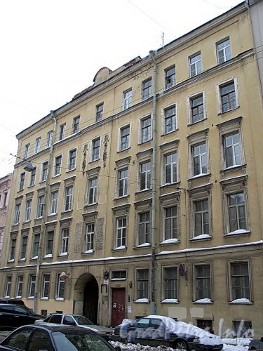 Ул. Рылеева, д. 25. Фасад здания. Фото февраль 2010 г.