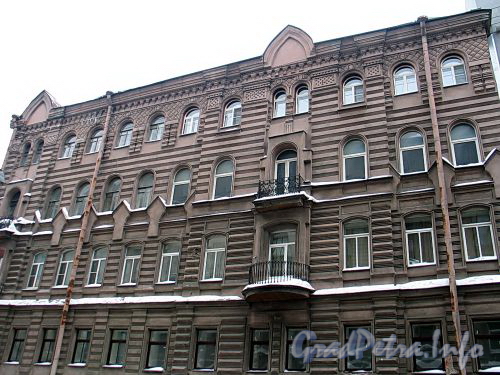 Ул. Рылеева, д. 33. Фрагмент фасада здания. Фото февраль 2010 г.