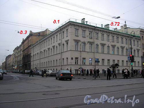 Бронницкая ул., д. 1-3 ⇒ Адмиралтейский р-н Санкт-Петербурга