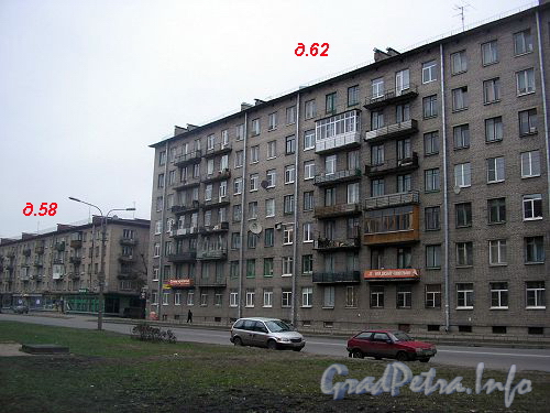 Дома 62-58 по Варшавской ул.
