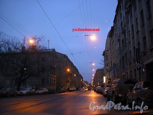 Вид улицы от Б. Пушкарской к Кронверкскому пр.