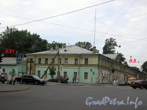 Вид дома от Звенигородской ул.