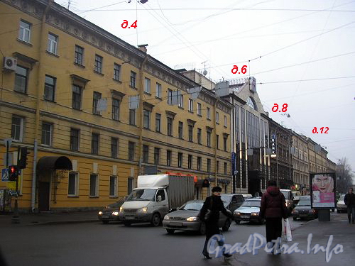 Дома 4-12 по Полтавской ул.