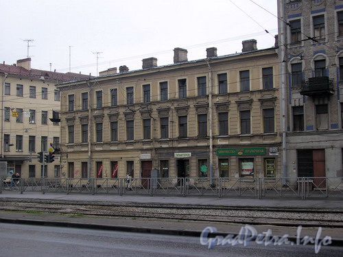 Лиговский д. 253 / Расстанная д. 6, фасад здания. Вид с Лиговского пр. Фото 2005 г.