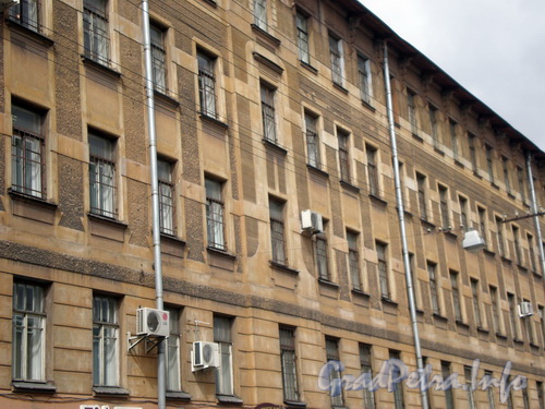 Заставская ул., д. 25, фрагмент фасада здания. Фото 2008 г.