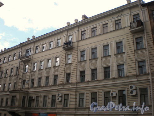 Заставская ул., д. 27, фрагмент фасада здания. Фото 2008 г.