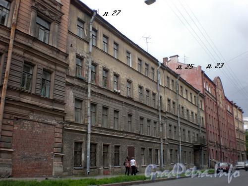 Тележная ул., д.д. 23-27, общий вид зданий. Фото 2008 г.