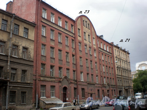 Тележная ул., д.д. 21-23, общий вид зданий. Фото 2008 г.