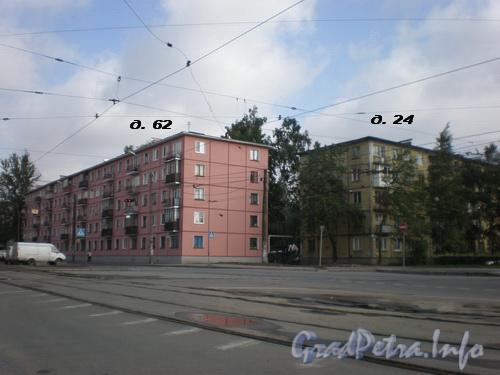 Гранитная ул., д. 24 и Новочеркасский пр., д. 62. Фото 2008 г.