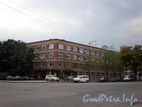 Ул. Бабушкина, д. 1, фасад по Большому Смоленскому проспекту Фото 2008 г.