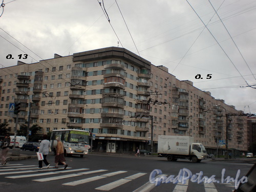 Будапештская ул., д. 13/ул. Турку, д. 5, общий вид здания. Фото 2008 г.