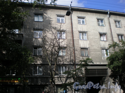 Ул. Красного Текстильщика, д. 9-11, фрагмент фасада здания. Фото 2008 г.