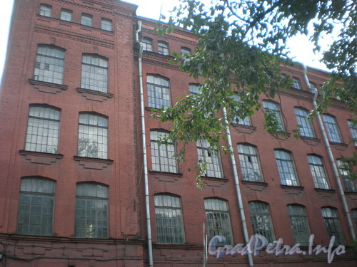 Ул. Красного Текстильщика, д. 12, фрагмент фасада здания. Фото 2008 г.