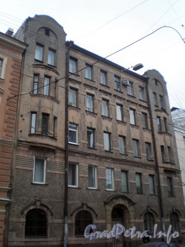 9-я Советская ул., д. 14. Общий вид здания. Февраль 2009 г.
